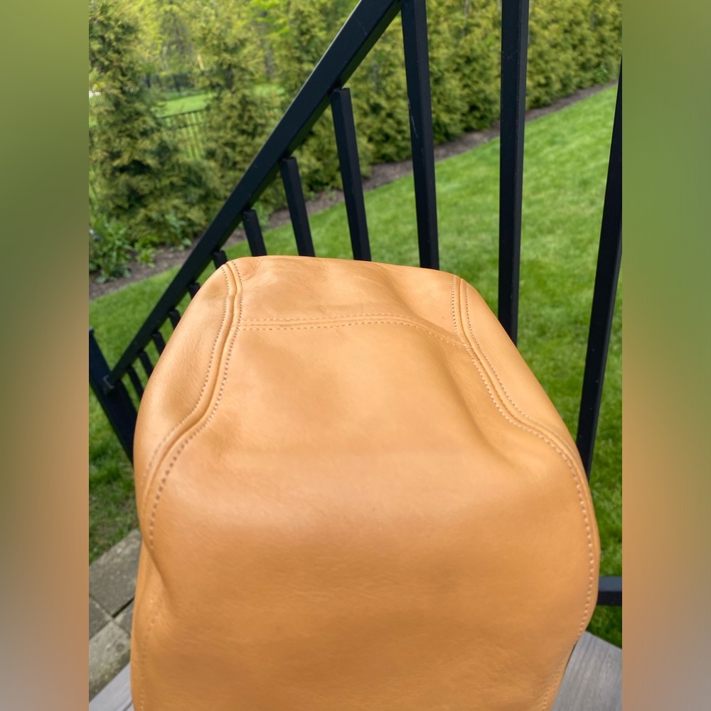 Vintage Coach Monterey Hobo #4027 Butterscotch Leather Shoulder Bag w/ Hangtag - Picture 12 of 16